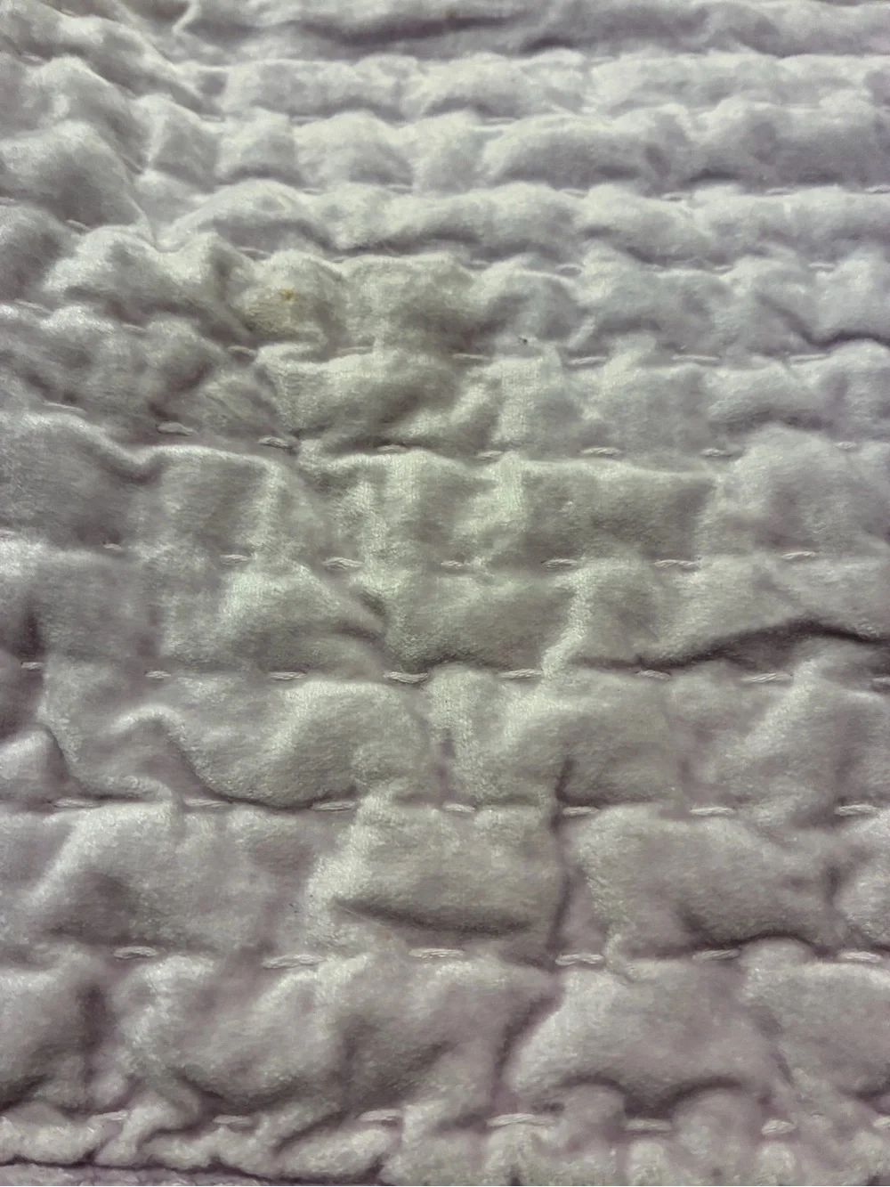 Pottery Barn Kids Lavender Quilted Coverlet with White Unicorn-Print Shams
